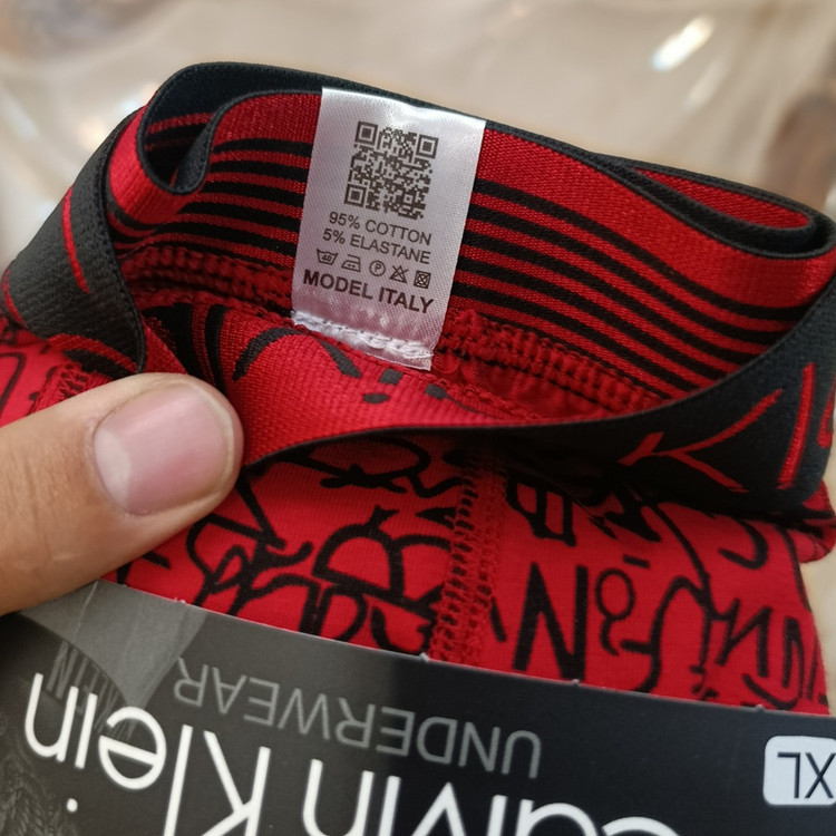 شورت مردانه اصلی Calvin Klein خارجی کد sh25 پنبه لاکرا اعلا