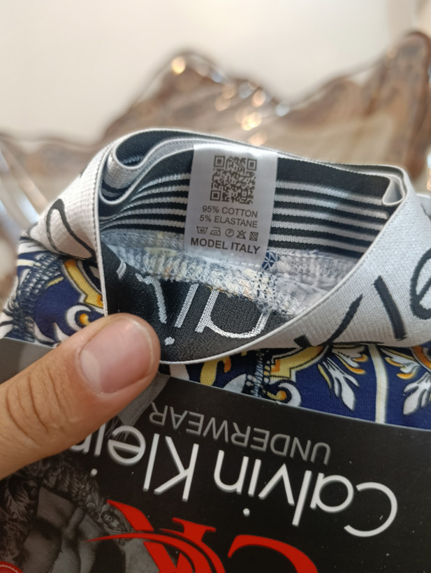 شورت مردانه اصلی Calvin Klein خارجی کد sh26 پنبه لاکرا اعلا